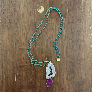 Bracha Crystal Pendant Necklace